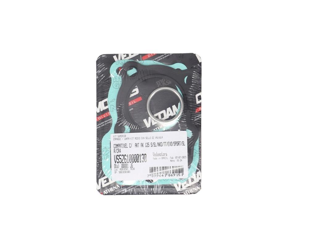 KIT MEDIO EMPAQUES HJ125/FT125 AKT 125