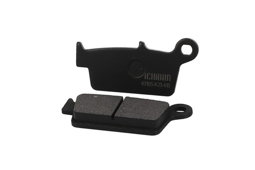 [43105-KZ1-415] PASTILLA FRENO TRAS HONDA  XR250/XRE300/XR400/XR600